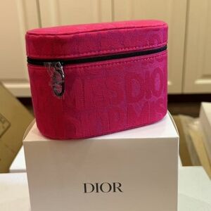 Dior Pink Cosmetic Bag